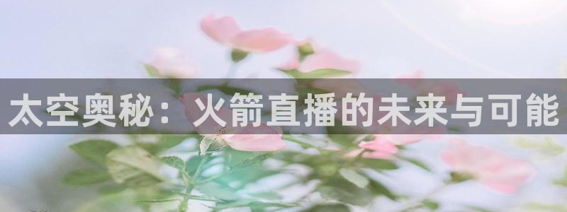 袋鼠直播nba免费观看足球：太空奥秘：火箭直播的未来与可能